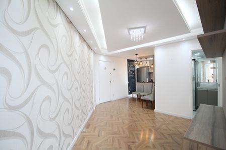 Sala de apartamento para alugar com 2 quartos, 52m² em Jardim Monte Alegre, Taboão da Serra