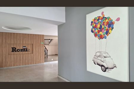 Apartamento à venda com 41m², 1 quarto e 1 vagaHall de entrada 