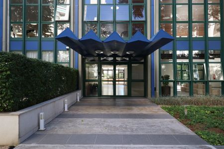 Apartamento à venda com 41m², 1 quarto e 1 vagaFachada 