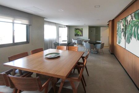 Apartamento para alugar com 41m², 2 quartos e sem vagaÁrea comum - Salão de festas