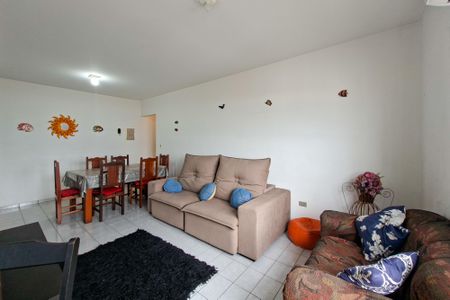 Sala de apartamento para alugar com 1 quarto, 61m² em Guilhermina, Praia Grande