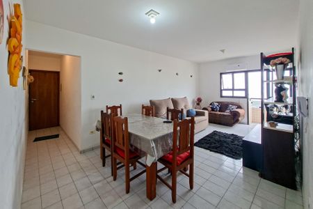 Sala de apartamento para alugar com 1 quarto, 61m² em Guilhermina, Praia Grande