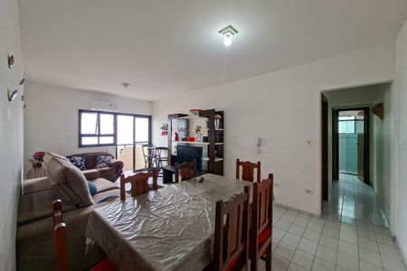 Sala de apartamento para alugar com 1 quarto, 61m² em Guilhermina, Praia Grande