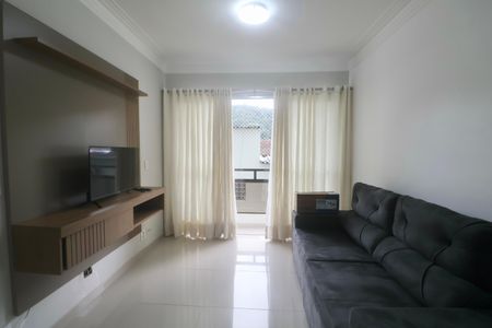 Sala de apartamento para alugar com 2 quartos, 90m² em Vila Julia, Guarujá