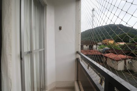 Varanda de apartamento para alugar com 2 quartos, 90m² em Vila Julia, Guarujá