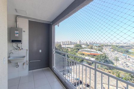 Apartamento para alugar com 40m², 2 quartos e sem vagaSacada
