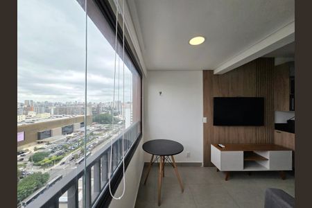 Apartamento para alugar com 31m², 1 quarto e sem vagaVaranda