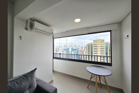 Apartamento para alugar com 31m², 1 quarto e sem vagaVaranda