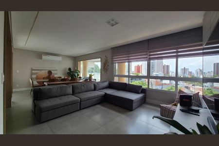 Sala de apartamento à venda com 4 quartos, 205m² em Vila Gilda, Santo André