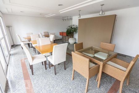 Apartamento para alugar com 43m², 1 quarto e 1 vagaSalão de festas 