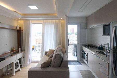 Sala e Cozinha de apartamento para alugar com 2 quartos, 44m² em Vila Prudente, São Paulo