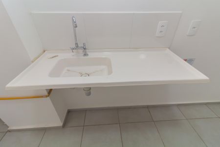 Apartamento para alugar com 44m², 2 quartos e 1 vagaCozinha e Área de Serviço