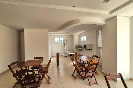 Apartamento para alugar com 63m², 2 quartos e 1 vagaÁrea comum - Salão de festas