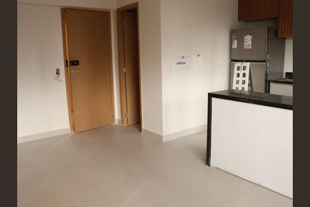 Sala de TV de apartamento para alugar com 1 quarto, 50m² em Setor Marista, Goiânia