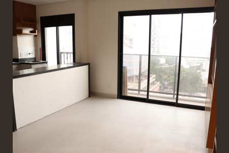 Sala de TV de apartamento para alugar com 1 quarto, 50m² em Setor Marista, Goiânia