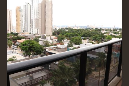 Vista da Sacada de apartamento para alugar com 1 quarto, 50m² em Setor Marista, Goiânia