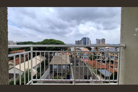Varanda Sala de apartamento para alugar com 2 quartos, 54m² em Vila Homero Thon, Santo André