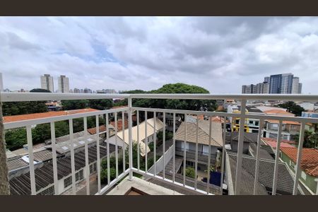 Varanda Sala de apartamento para alugar com 2 quartos, 54m² em Vila Homero Thon, Santo André