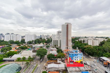 Vista da Varanda de apartamento à venda com 1 quarto, 37m² em Santo Amaro, São Paulo