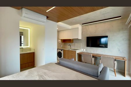 Studio para alugar com 28m², 1 quarto e sem vagaQuarto
