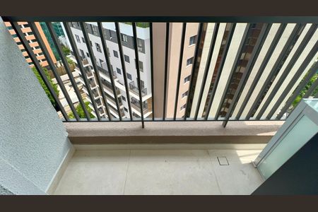 Studio para alugar com 28m², 1 quarto e sem vagaVaranda