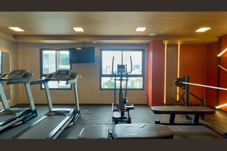 Studio para alugar com 28m², 1 quarto e sem vagaAcademia