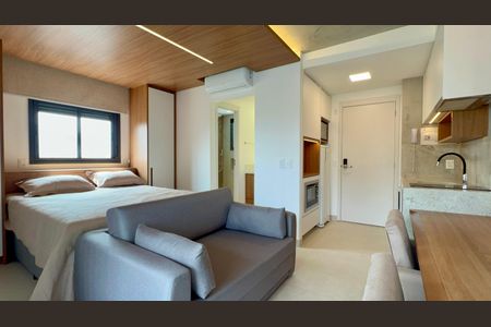 Studio para alugar com 28m², 1 quarto e sem vagaSala