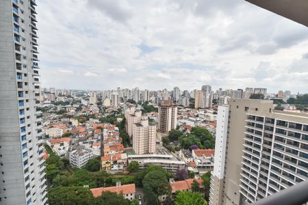 Vista da varanda de kitnet/studio para alugar com 1 quarto, 27m² em Vila Mariana, São Paulo
