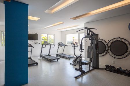 Apartamento à venda com 76m², 3 quartos e 2 vagasÁrea comum - Academia