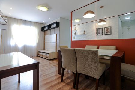 Sala de apartamento para alugar com 2 quartos, 54m² em Vila Bela Flor, Mogi das Cruzes