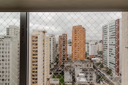 Vista da Sala de apartamento para alugar com 3 quartos, 85m² em Brooklin, São Paulo