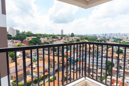 Sacada da Sala de apartamento para alugar com 2 quartos, 49m² em Planalto Paulista, São Paulo