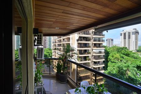 Varanda de apartamento para alugar com 2 quartos, 88m² em Barra da Tijuca, Rio de Janeiro