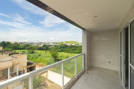 Varanda da Sala de apartamento para alugar com 2 quartos, 73m² em Campo Grande, Rio de Janeiro