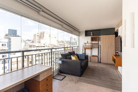 Sala de apartamento à venda com 1 quarto, 50m² em Campos Elíseos, São Paulo