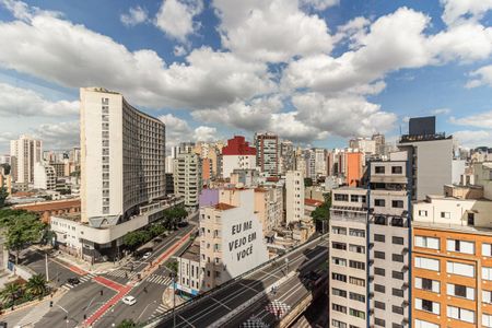Vista da Sala de apartamento à venda com 1 quarto, 50m² em Campos Elíseos, São Paulo