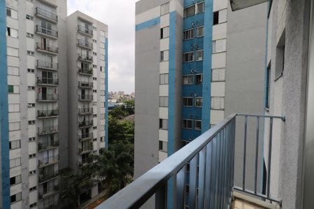 Varanda da Sala de apartamento para alugar com 2 quartos, 53m² em Vila Santa Luzia, Diadema