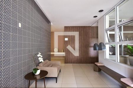 Apartamento à venda com 104m², 2 quartos e 2 vagasHall social