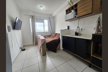 Sala/Cozinha de apartamento à venda com 2 quartos, 32m² em Vila Socorro, São Paulo