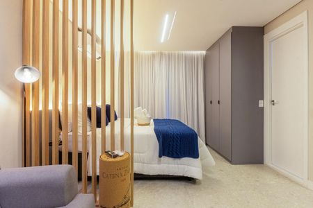 Studio para alugar com 26m², 1 quarto e sem vaga Studio para alugar com 26m², 1 quarto e sem vagaSala