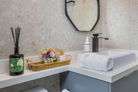 Studio para alugar com 26m², 1 quarto e sem vaga Studio para alugar com 26m², 1 quarto e sem vagaBanheiro