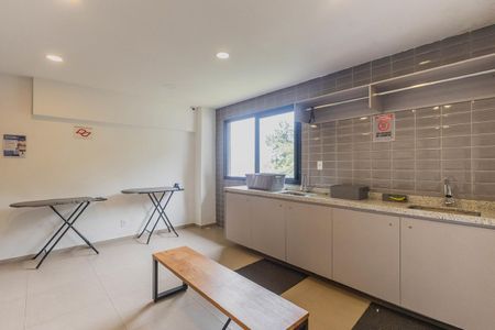 Studio para alugar com 26m², 1 quarto e sem vaga Studio para alugar com 26m², 1 quarto e sem vagaLavanderia