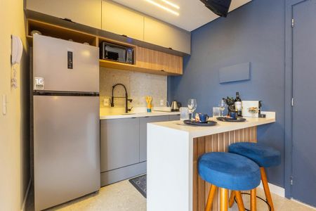 Studio para alugar com 26m², 1 quarto e sem vaga Studio para alugar com 26m², 1 quarto e sem vagaCozinha