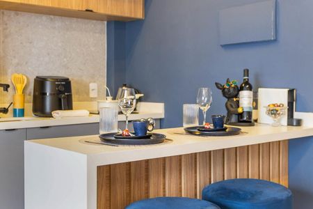 Studio para alugar com 26m², 1 quarto e sem vaga Studio para alugar com 26m², 1 quarto e sem vagaCozinha