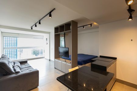 Studio para alugar com 46m², 1 quarto e 1 vagaSala/Quarto