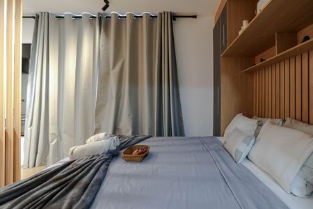 Apartamento para alugar com 27m², 1 quarto e 1 vagaDormitório