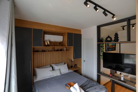 Dormitório de apartamento para alugar com 1 quarto, 27m² em Centro, Mogi das Cruzes