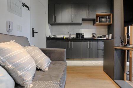 Sala de apartamento para alugar com 1 quarto, 27m² em Centro, Mogi das Cruzes