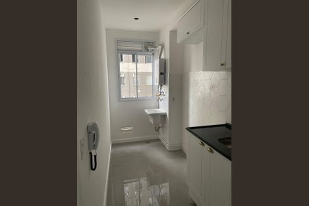 Cozinha de apartamento para alugar com 2 quartos, 43m² em Jardim Monte Alegre, Taboão da Serra