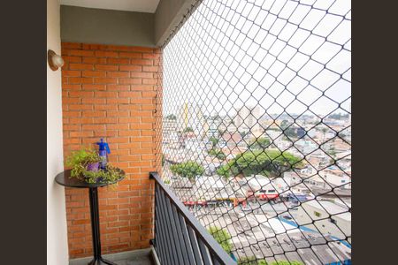 Varanda da Sala de apartamento à venda com 2 quartos, 68m² em Centro, Diadema
